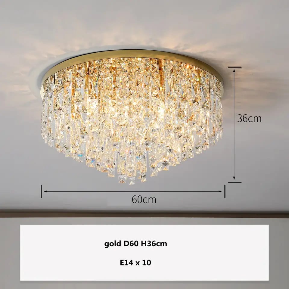 ✨ Lustre en Cristal – Élégance et Brillance Intemporelle
